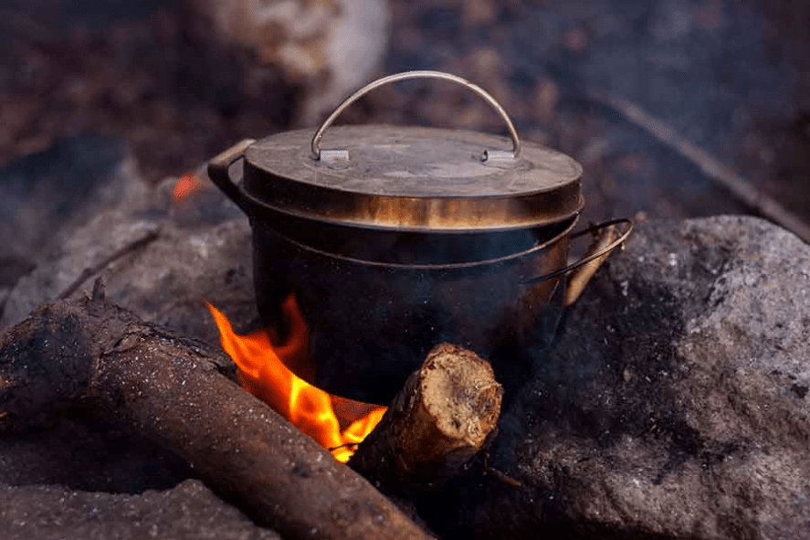 Cocina de humo tradicional 