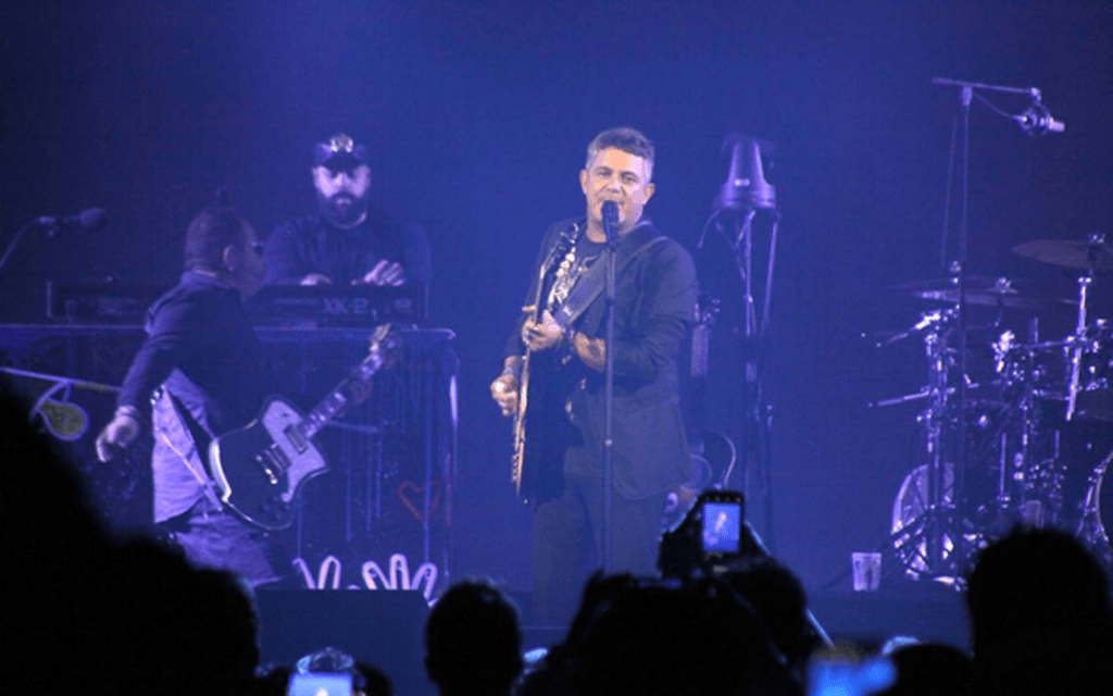 Alejandro Sanz en la feria de puebla 