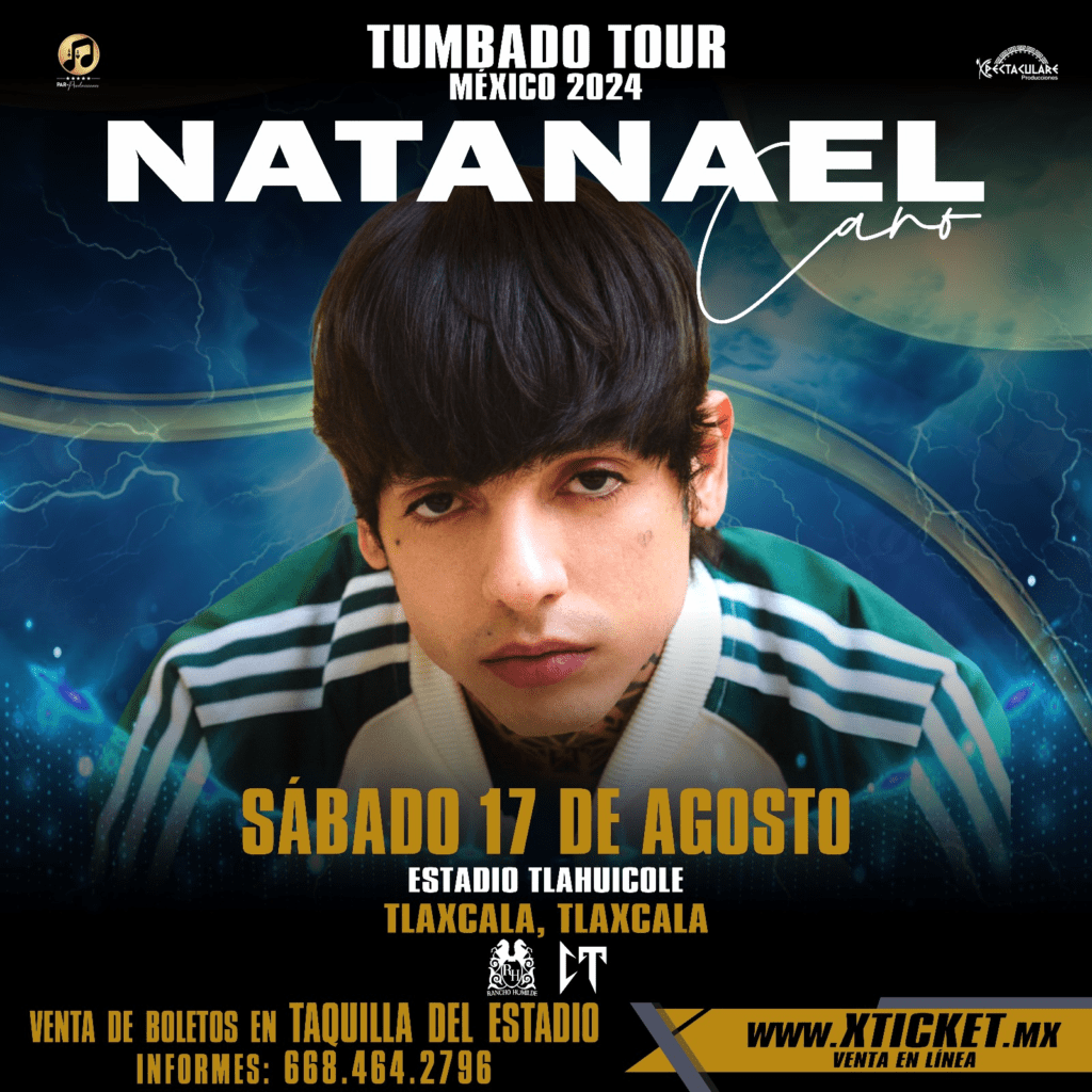 Natanael Cano Concierto en Tlaxcala