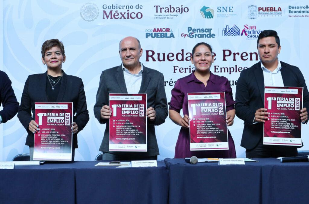 Feria del Empleo 2025 en Puebla salarios de hasta 24mil pesos