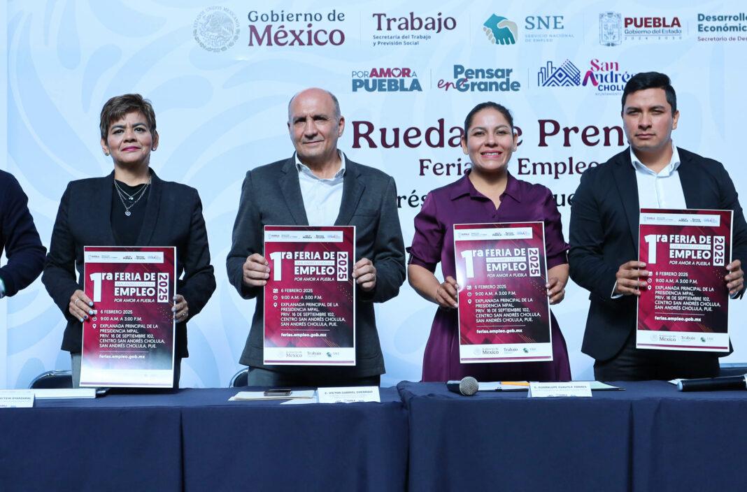 Feria del Empleo 2025 en Puebla salarios de hasta 24mil pesos-